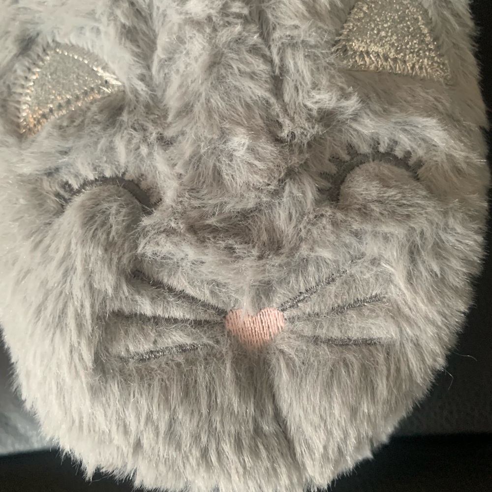 Fuzzy Cat Slipper Socks
